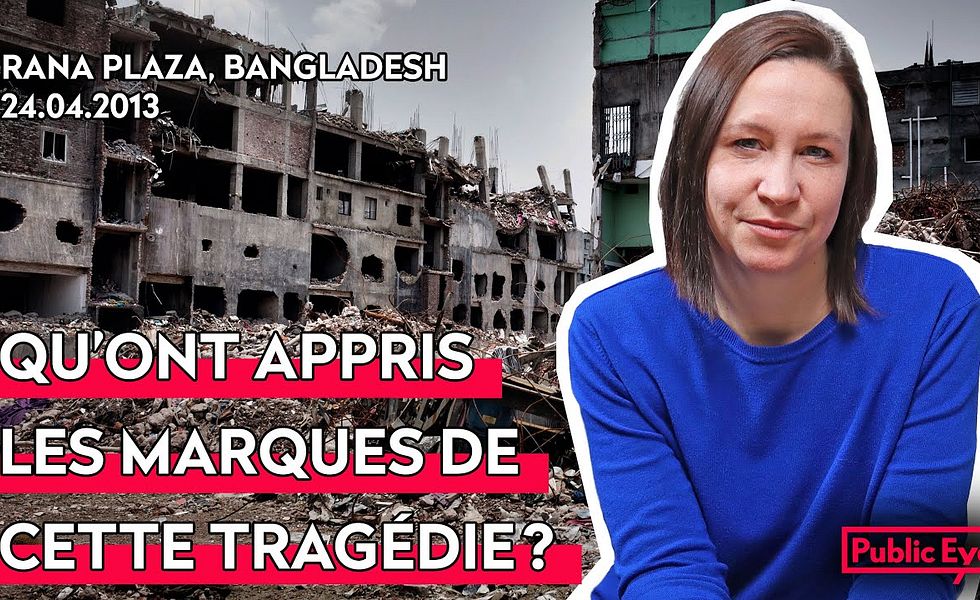 Drame du Rana Plaza: quand la mode tue | Mon œil! Le podcast engagé de Public Eye