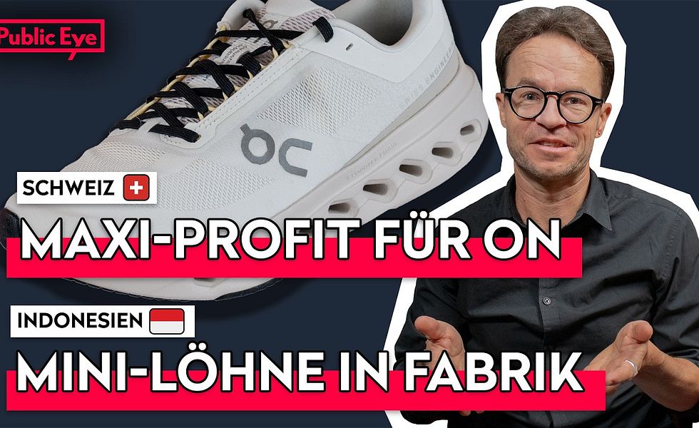 200 Franken für einen On-Schuh – und nicht mal Mindestlöhne in Indonesien