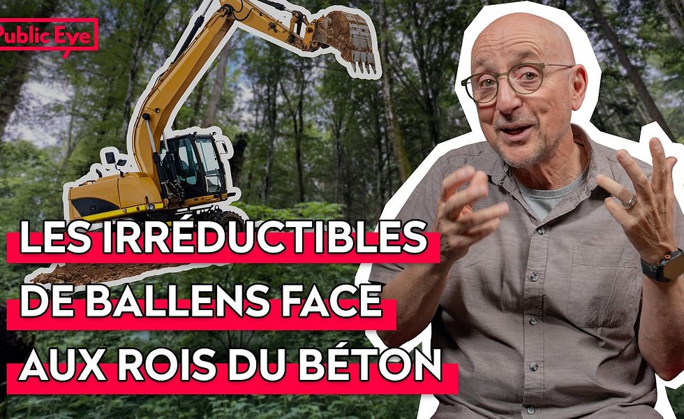 Ballens contre le béton: chronique d’une forêt menacée