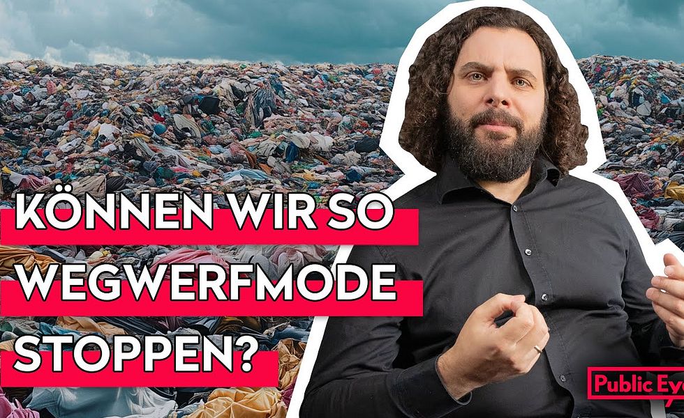 Ein Fonds für faire Mode – so will Public Eye die Textilbranche umkrempeln
