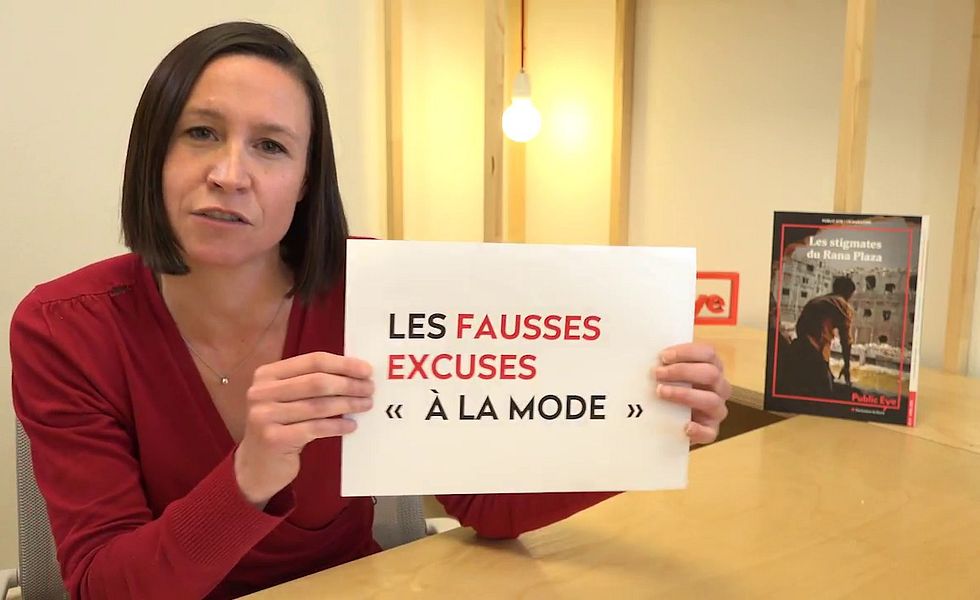 Les fausses excuses à la mode de l'industrie textile