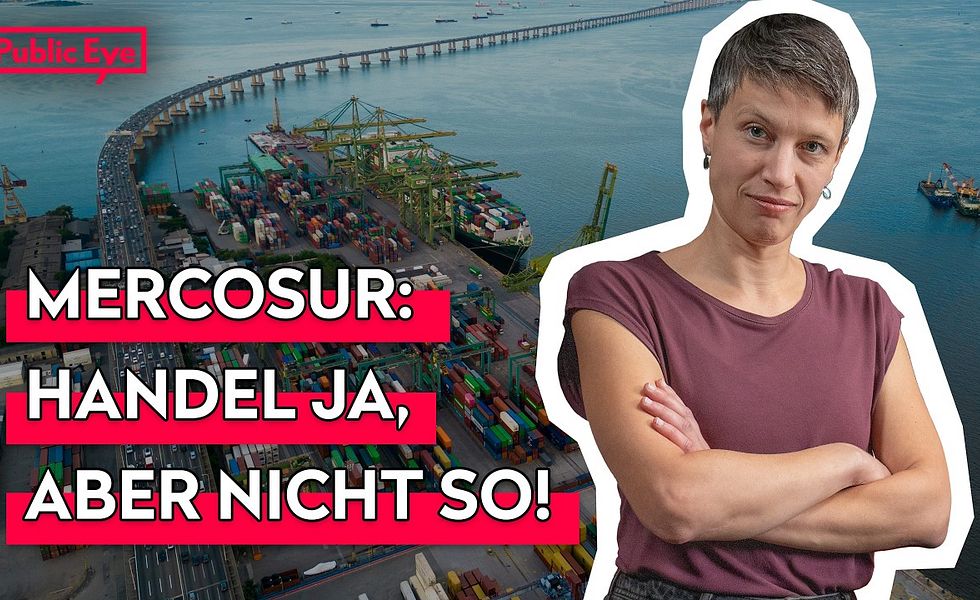 Mercosur-Referendum: Kein Billig-Poulet aus Regenwaldabholzung!