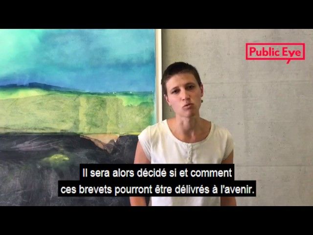"No Patents on Beer": Remise de la lettre ouverte