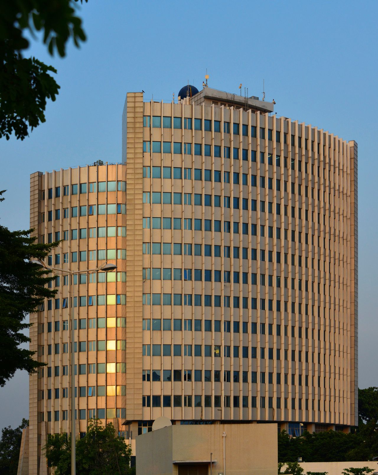 Building of the National Petroleum Company of the Congo, SNPC