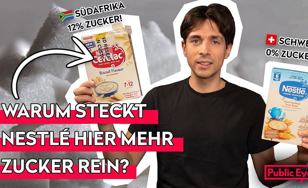 Nestlé schüttet Zucker in Babybrei – aber nicht in allen Ländern gleich viel! #Podcast