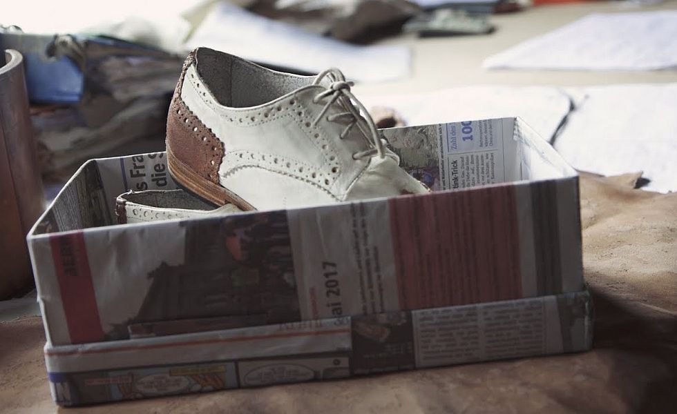 Sur les traces de cette chaussure